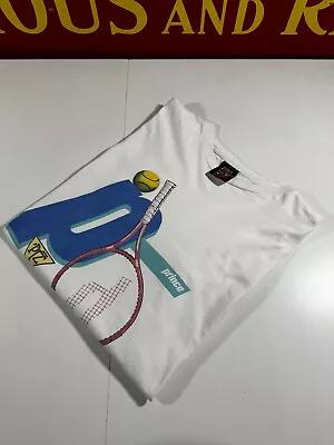 Buy Vintage Single Stitch Early 90’s Prince PTZ Tennis Promo T Shirt. Size XL • 10.80£