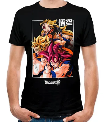Buy Official DRAGON BALL Z Super Saiyan GOKU Unisex T-Shirt Tee NEW & BACK IN STOCK! • 15.95£