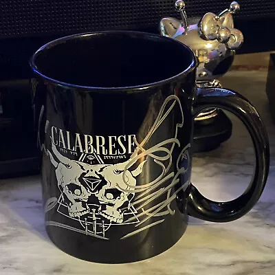 Buy Calabrese Signed Autographed Skull Mug Horror Punk Goth Misfits Band Merch Tour • 189£