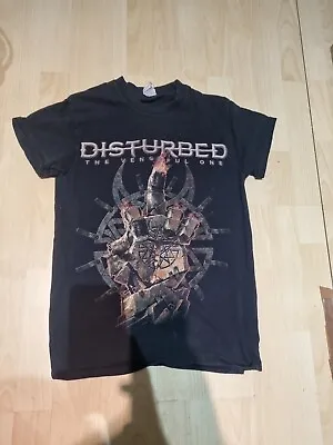 Buy Disturbed The Vengeful One World Tour 2016 Size S Gildan Graphic T-Shirt (V7) • 17.88£