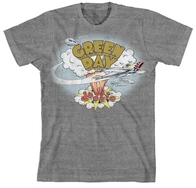Buy Green Day DOOKIE Men's Grey T Shirt - New & Official Licensed Product • 16.99£