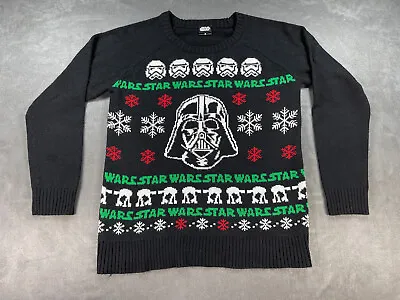 Buy Black Star Wars Women's/Kids? Christmas Snowflake ATAT Darth Vader Storm Trooper • 24.15£