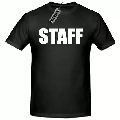 Buy Staff T Shirt,Custom Printed Staff T Shirt,Unisex Tshirt, Business Name T Shirt • 9.50£