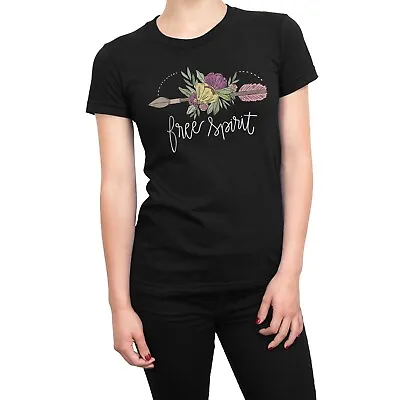 Buy Free Spirit Floral Arrow Women's T-Shirt • 19.43£