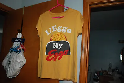 Buy Kellogg's Lego My Eggo Women's Yellow Short Sleeve Graphic T-shirt Size XXL • 9.47£