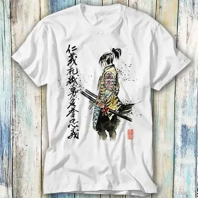 Buy Samurai Japanese Calligraphy Sword Manga T Shirt Meme Gift Top Tee Unisex 760 • 6.35£