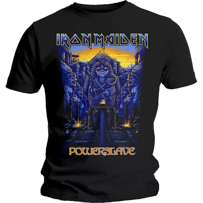 Buy Iron Maiden Powerslave Cover Steve Harris Licensed Tee T-Shirt Men • 17.13£