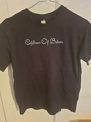Buy Children Of Bodom T-shirt Kids Metal Tagged Kids Size 7-9 Yrs New Baby Cotton Nw • 4.99£