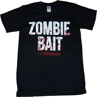 Buy Walking Dead T-Shirt Zombie Bait Official Blood Splatter Print T-Shirt • 11.95£