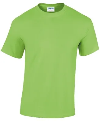 Buy Gildan Men's Plain 100% Heavy Cotton T Shirt Tee 24 Colours S-xxl • 6.49£