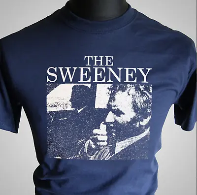 Buy The Sweeney T Shirt 70's Police Drama Retro Funny Joke TV Regan Carter Blue • 13.99£