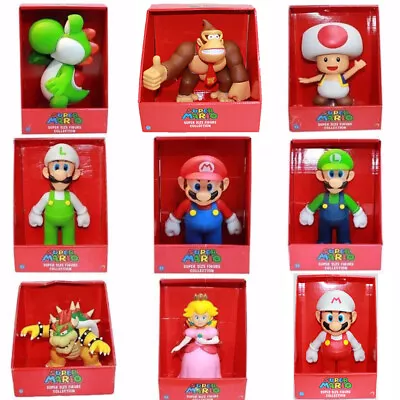 Buy Quality 9  High Super Mario Bros Action Figures Toys Big Size Box With Retail • 7.50£