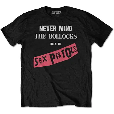 Buy Sex Pistols 'Never Mind The Bollocks' (Black) T-Shirt - NEW & OFFICIAL! • 14.89£