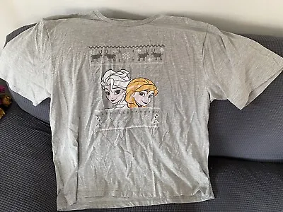 Buy Disney Frozen Elsa & Anna T-shirt. Size 3XL. • 4£