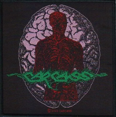 Buy Carcass Cabeza Patch Official Death Metal Band Merch • 5.55£