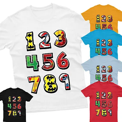 Buy NEW Maths Day Kids T-Shirt Superhero Symbols Funny Boys Girls School Tee • 7.99£
