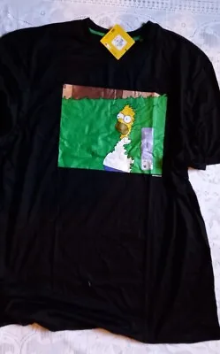 Buy Men's Primark Black The Simpsons T Shirt, 3 XL • 4.99£
