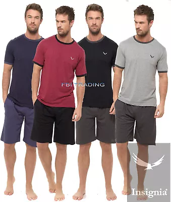 Buy Mens Pyjamas Shorts Set Short Sleeve Night Pj Sleepwear Loungewear S TO XXXXXL • 11.99£