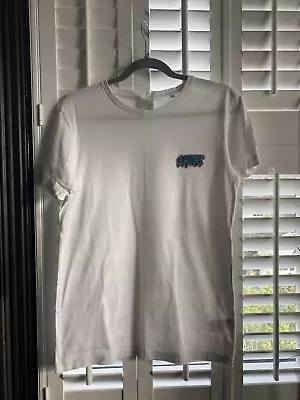 Buy Men’s White Neighbour Goods Shark T-Shirt, Small • 3.50£