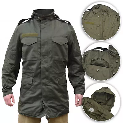 Buy New Original Austrian Army Field Jacket M65 Parka Miliatary Parka Coat Olive OD • 38.05£