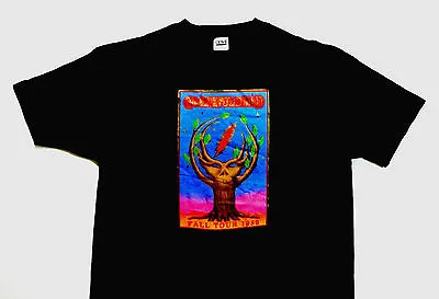 Buy Grateful Dead Shirt T Shirt Vintage 1989 Fall Tour Warlocks GD Tim Harris XL New • 543.36£