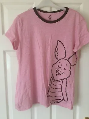 Buy Pink Disney 'Piglet' T-Shirt Size USA Medium • 13.25£