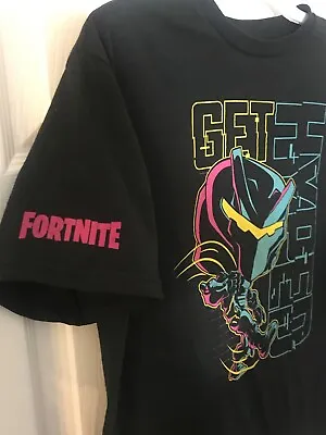 Buy Official Fortnite Merch Size Large Teen’s T-Shirt - GET HYPED - UK SELLER • 14.99£