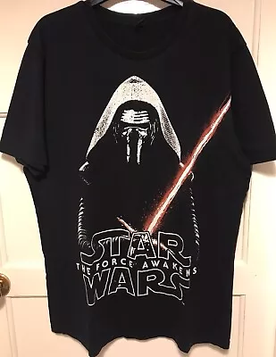 Buy Star Wars The Force Awakens T-shirt Xxl • 9£