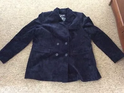 Buy Ladies New M&S Size 18 Corduroy Jacket/Coat • 20£