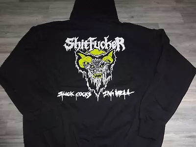 Buy Shitfucker Hoodi Black/Death/Thrash Metal Anal Cunt GG Allin Murder Junkies • 51.89£