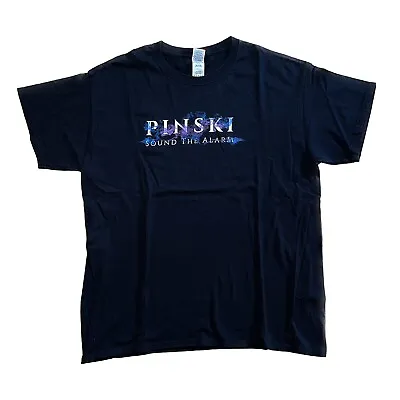 Buy Pinski Band T-Shirt (L) - Sound The Alarm Merch  Rock Pop Musik Oberteil Rar • 13.38£