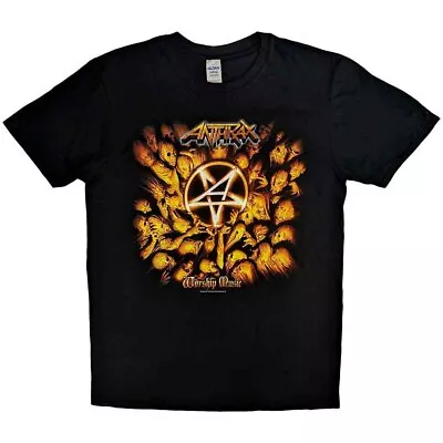 Buy Anthrax 'Worship Music' Black T Shirt - NEW • 15.49£