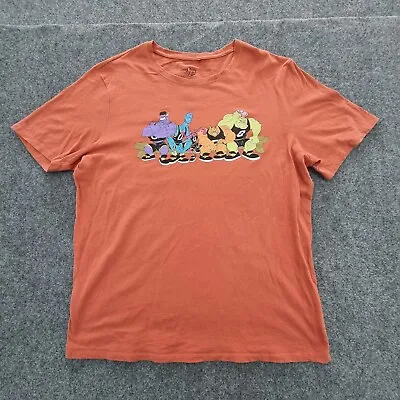Buy Space Jam Shirt Mens 2XLARGE Orange Modern Summer Movie Beach T Shirt Size XXL • 6.25£