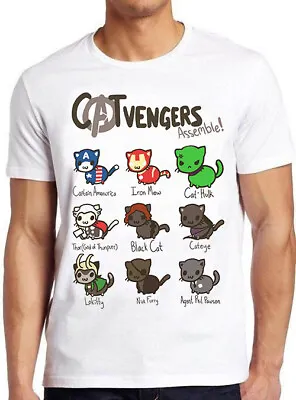 Buy Catvengers Marvel Comic Cat Kitten Men Women Cool Gift Unisex Retro T Shirt 2535 • 6.35£