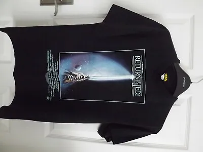 Buy Rare Mens Star Wars Return Of The Jedi Tshirt Black Size Small • 18£