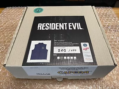 Buy Official Resident Evil Limited Edition S.T.A.R.S Vest Jacket Body Warmer Capcom • 230£