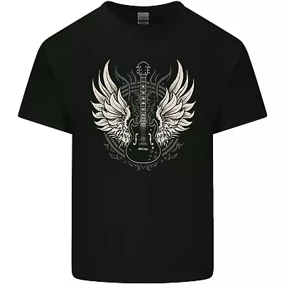 Buy Guitar Wings Rock N Roll Music Heavy Metal Kids T-Shirt Childrens • 7.99£