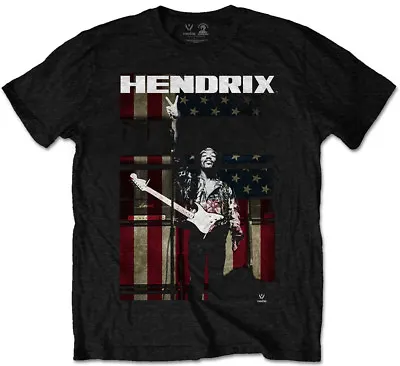 Buy Jimi Hendrix Peace Flag T-Shirt - OFFICIAL • 14.89£