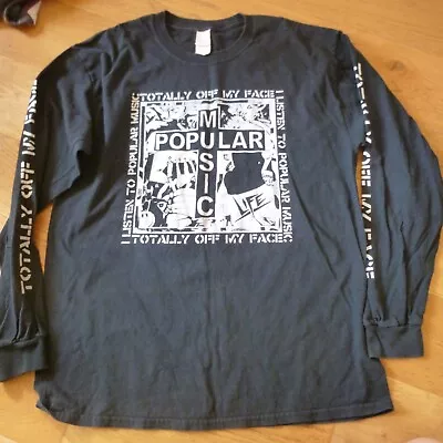 Buy Life Popular Music Band T Shirt Black Long Sleeve Vintage Original L Large READ • 39.99£