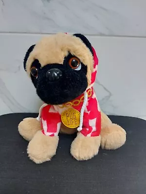 Buy New Pug In A Hoodie Gosh!designs Pugs And Kisses Soft Toy • 8.99£