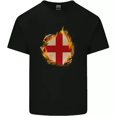 Buy The St Georges Cross English Flag England Mens Cotton T-Shirt Tee Top • 10.99£