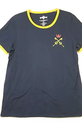 Buy Kingdom Hearts Shirt Size XL Kids Navy Blue Keeper Of The Keyblade Disney • 6.69£