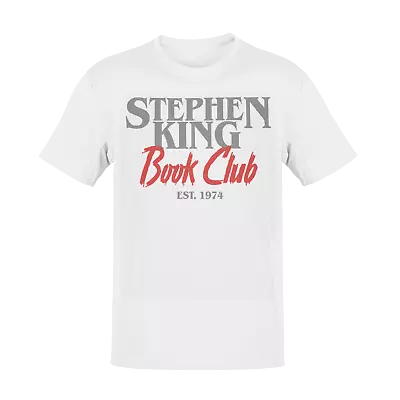 Buy Stephen King Book Fan Art Horror Halloween Birthday Film Movie T Shirt • 4.99£