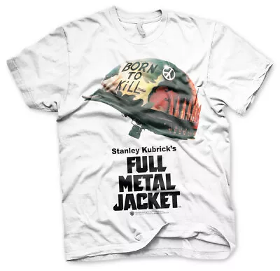 Buy Stanley Kubricks Full Metal Jacket Movie Poster Official Tee T-Shirt Mens • 20.56£