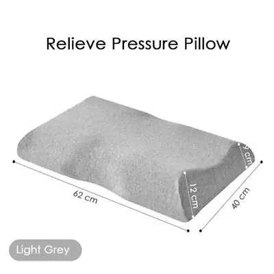 Buy 62X40X11Cm Orthopedic Memory Foam Pillow Large Size Anti-Snore Pillow • 80.91£