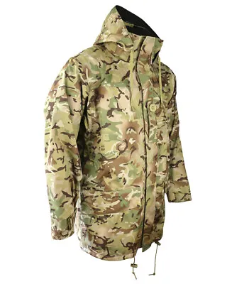 Buy Mod Kom-tex British Army Tactical Btp Waterproof Parka Camo Jacket Mtp Coat • 57.99£