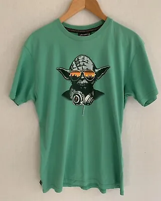 Buy Yoda T-Shirt Chunk Clothing DJ Star Wars Tee Lucasfilm Green Size • 11.99£