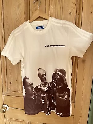 Buy SUPER RARE Adidas X Star Wars Tee T Shirt Every Saga Has A Beginning BNWT • 200£