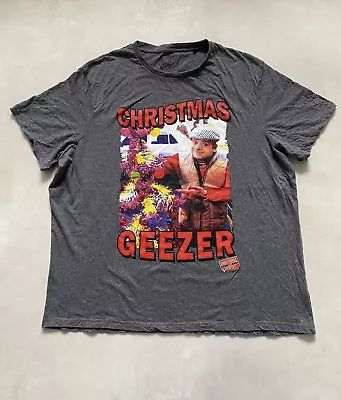 Buy Only Fools & Horses Christmas Geezer Delboy T-shirt Size XXL Grey Pit To Pit 25  • 14.99£