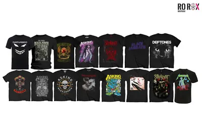 Buy Band T-shirt Rock Metal Mens Unisex Official Merch Casual Festival Concert Tee • 12.99£